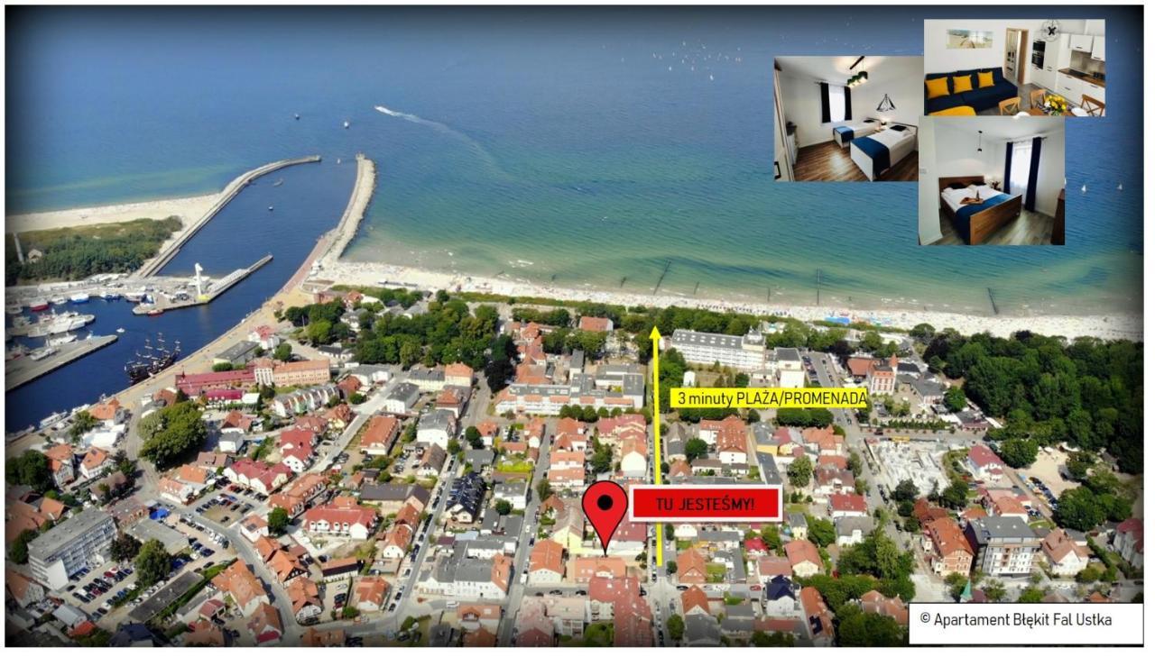 Apartament Blekit Fal Ustka Apartment Ngoại thất bức ảnh